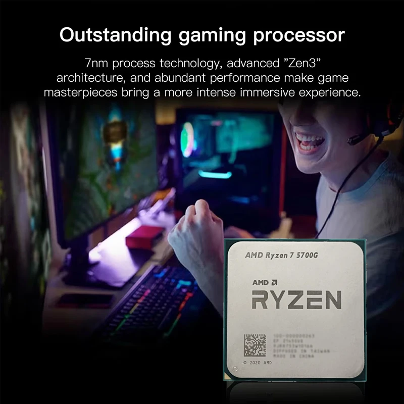 AMD Ryzen 7 5700G Tray Desktop - đánh giá và giá Amd Cpu Ryzen 7