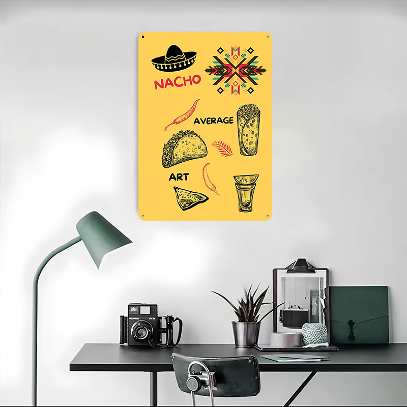 Mexican Food on Yellow Backgro - đánh giá và giá Background Retro Gaming