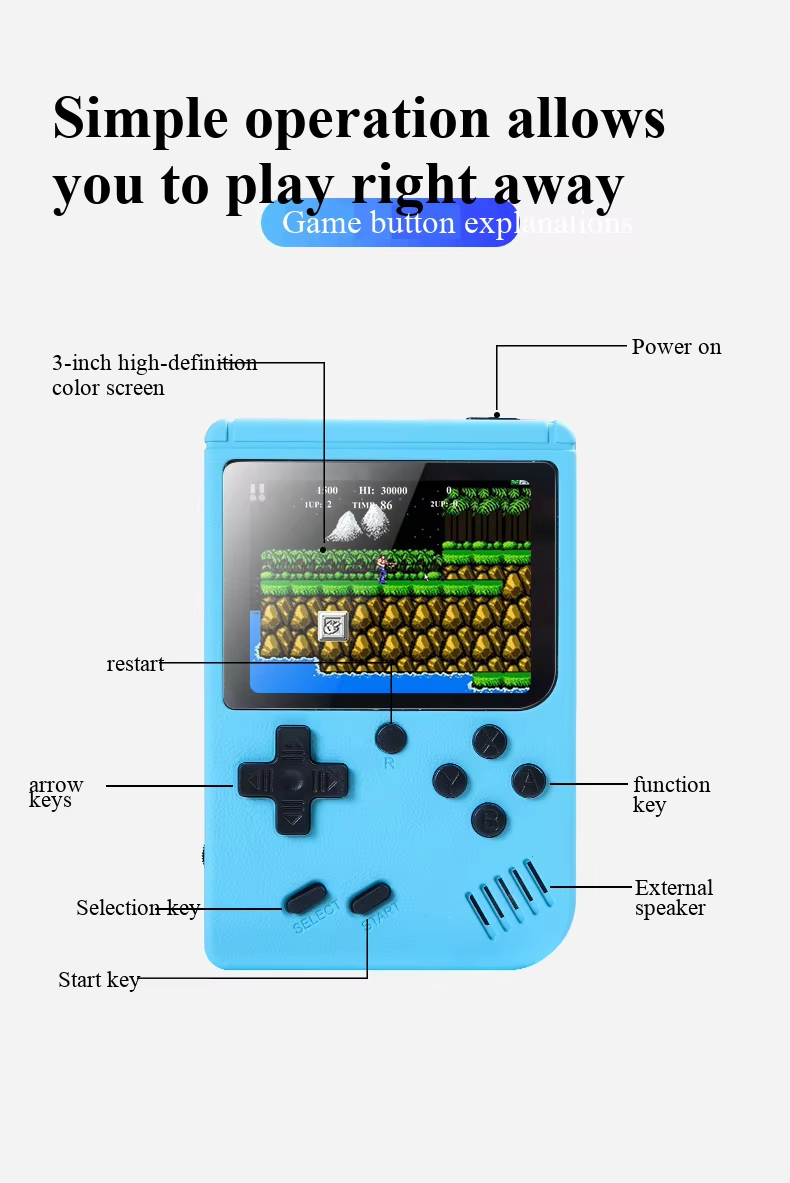 400 In 1 MINI Games Handheld G - đánh giá và giá Retro Gaming Tablet
