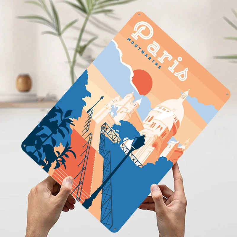 Paris Montmartre Travel Printe - đánh giá và giá Retro Gaming Paris