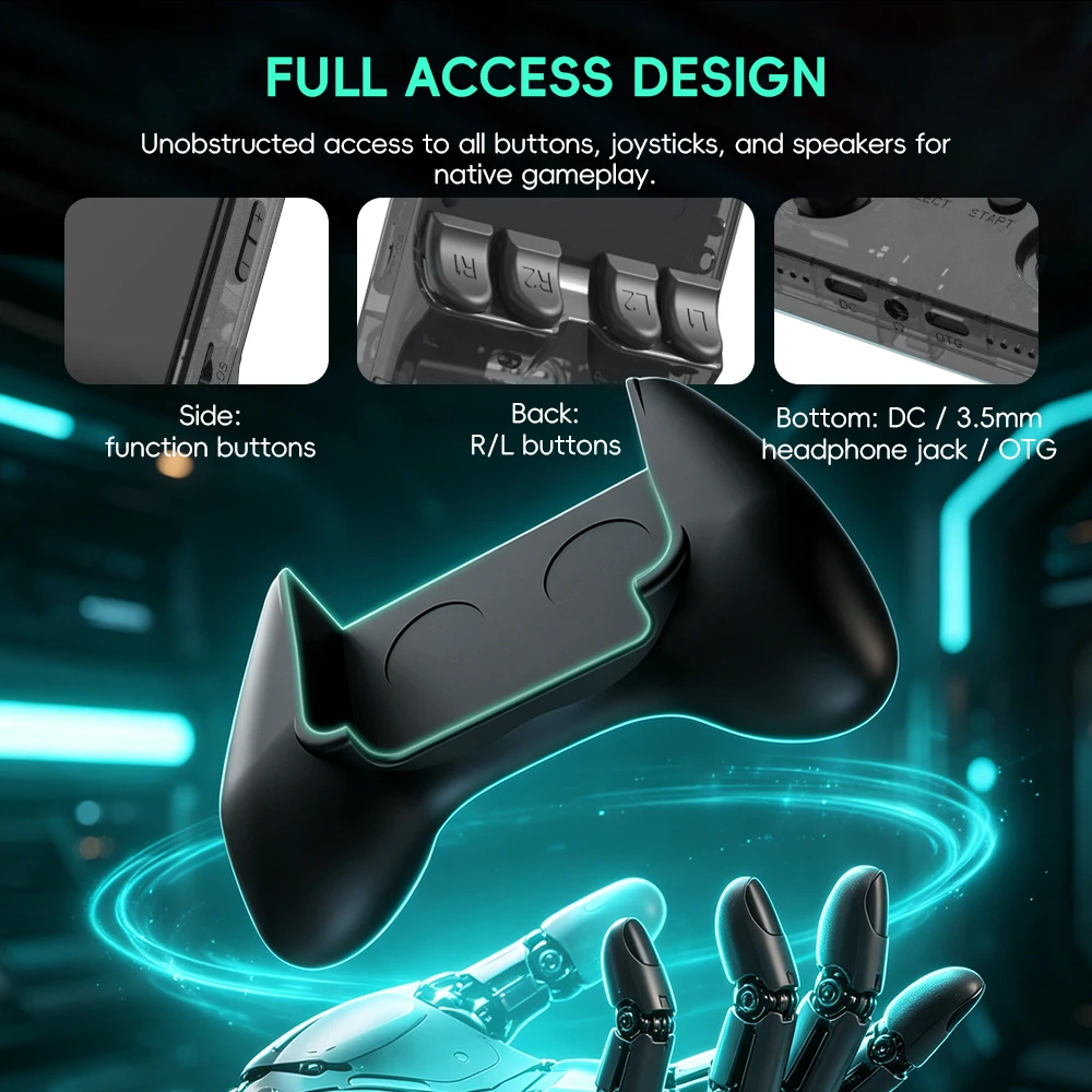 Data Frog R36S Game Grip Ergon - đánh giá và giá Retro Gaming Tablet