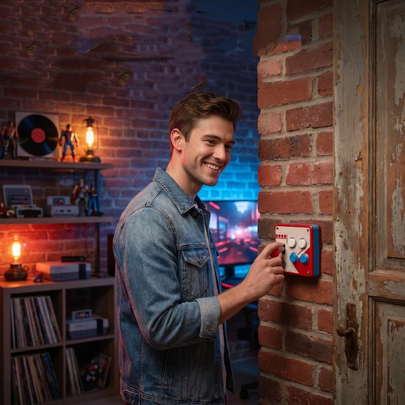 80s Retro Arcade Joystick Wall - đánh giá và giá Retro Gaming Zone