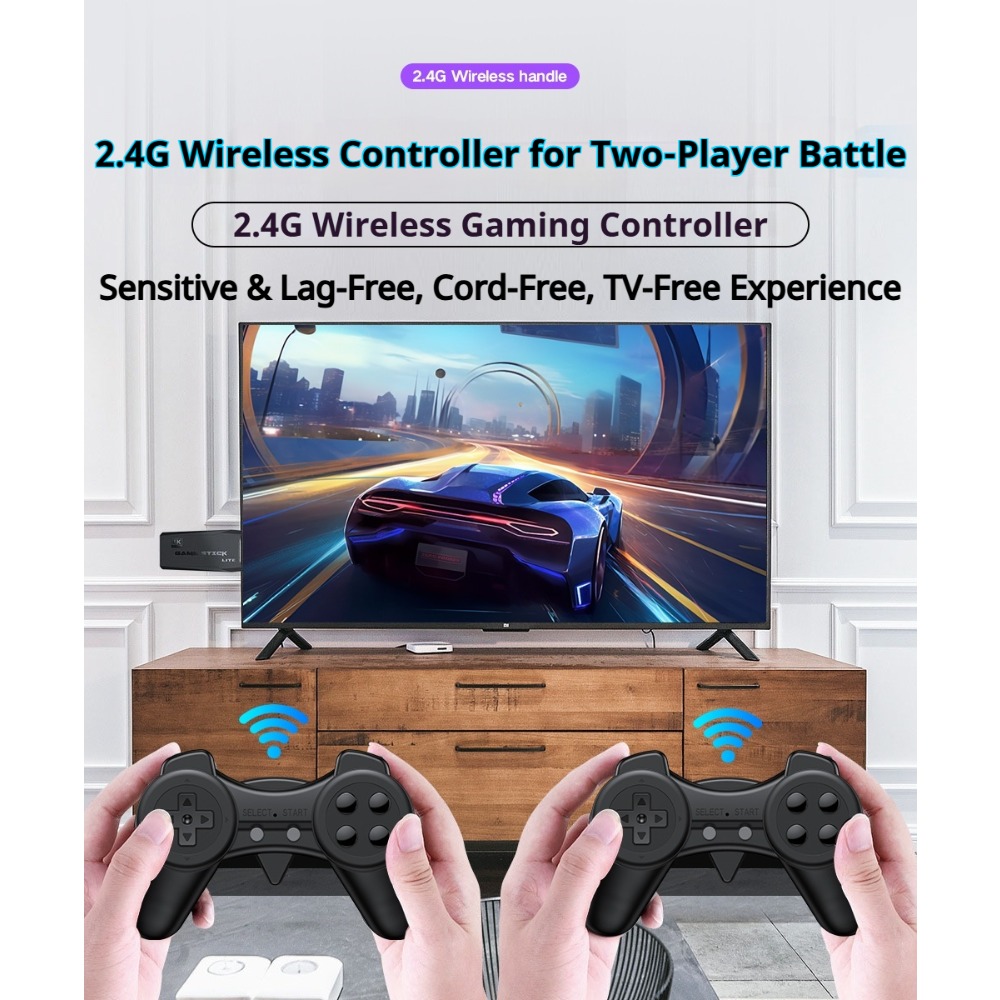 Portable 4K Retro Game Stick C - đánh giá và giá Retro Gaming Theme