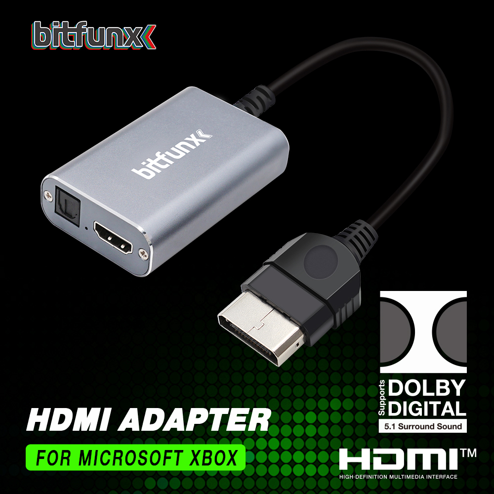 Bitfunx HDMI™ Adapter for XBOX - đánh giá và giá Retro Gaming Cables