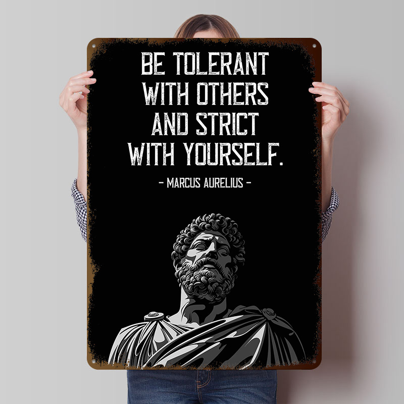 Marcus Aurelius Quote Metal Po - đánh giá và giá Retro Gaming Quotes