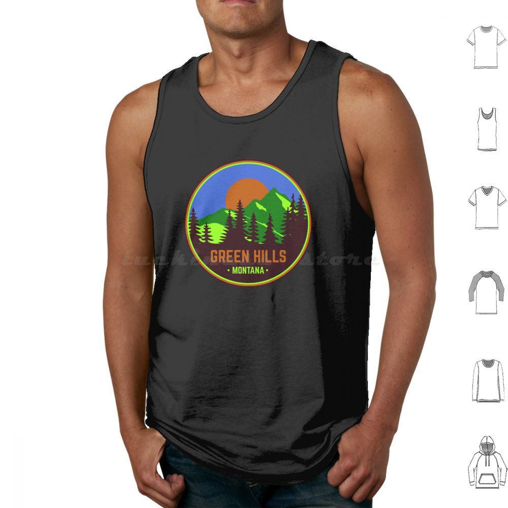 Green Hills Montana Tank Tops  - đánh giá và giá Retro Gaming Zone
