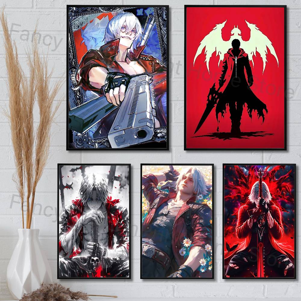 D-Devil May C-Cry Game Poster  - đánh giá và giá Retro Poster Gaming
