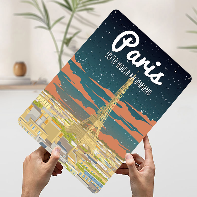 Paris Eiffel Tower Travel Post - đánh giá và giá Retro Gaming Paris