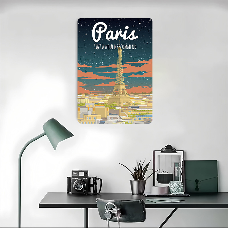 Paris Eiffel Tower Travel Post - đánh giá và giá Retro Gaming Paris