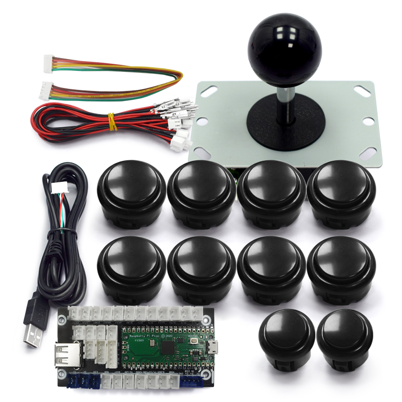 Copy Sanwa Arcade Game Diy Kit - đánh giá và giá Retro Gaming With Raspberry Pi