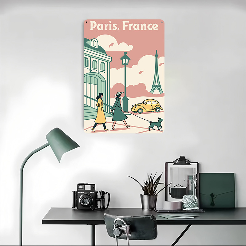 Paris France Travel Printed Po - đánh giá và giá Retro Gaming Paris